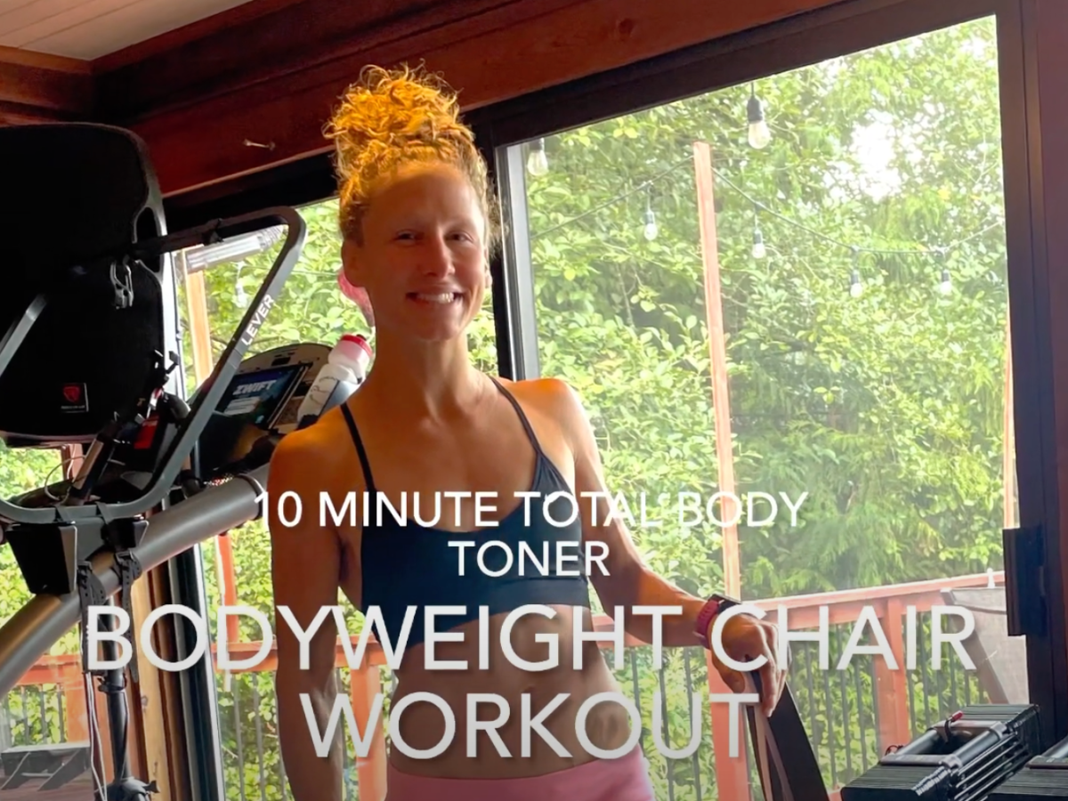 New Video: 10 Minute Total Body Chair Workout